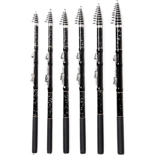 1.8m / 2.1m / 2.4m / 2.7m / 3.0m Telescopic Durable Rock Carp Fishing Rod Ultra Short Carbon Fiber Surf Spinning Pole