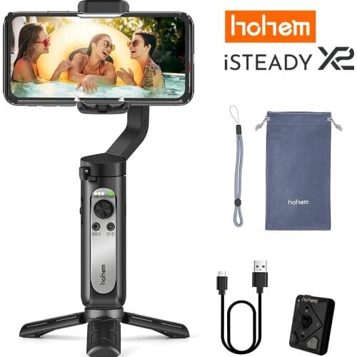 Hohem iSteady Mobile Plus Smartphone Gimbal 3-Axis Handheld Stabilizer for iPhone11Pro/Max, for Android Smartphones, Samsung S10