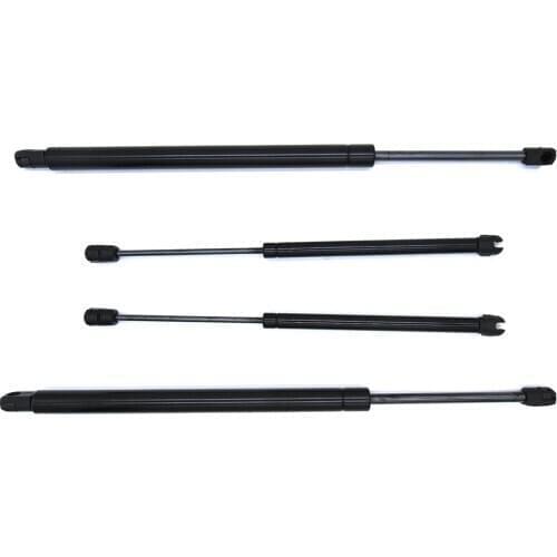 4pcs For Nissan Pathfinder R51 2005 2006 2007 2008 2009 2010 2011 2012 Rear Window +Tailgate Boot Gas Struts Support Vieruodis