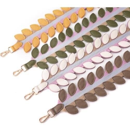 6.5cm Wide High Quality Bag Handle Replacement Bags Strap Women Real Leather Shoulder Bag Parts diy Handbag Hnadle Belt STP251