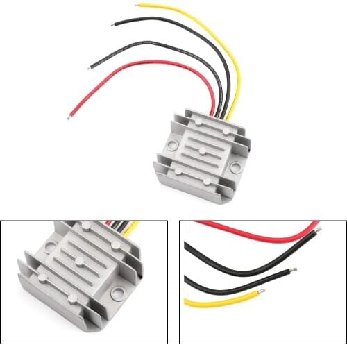 Areyourshop WaterProof 12V / 24V to 5V 10A 50W DC TO DC Power Converter Regulator Step Down Voltage