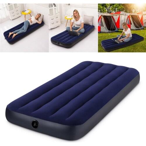 Auto Inflatable Air Mattress Portable Car Inflatable Air Bed Outdoor Camping Mattress Sofa Recliner Car Accessories 185x76x22cm