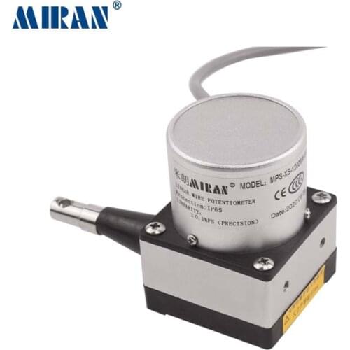 Miran New Type MPS-XS-R 100mm Draw Wire Sensor Small Size and Easy Installation 0-5K Output Wire Encoder