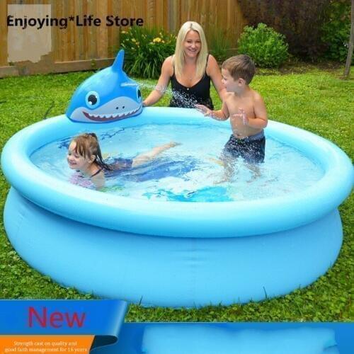 Childrens and Adult Inflatable Swimming Pool Thickened Home Use Large Size Inflatable Round Swimming Pool for Adult