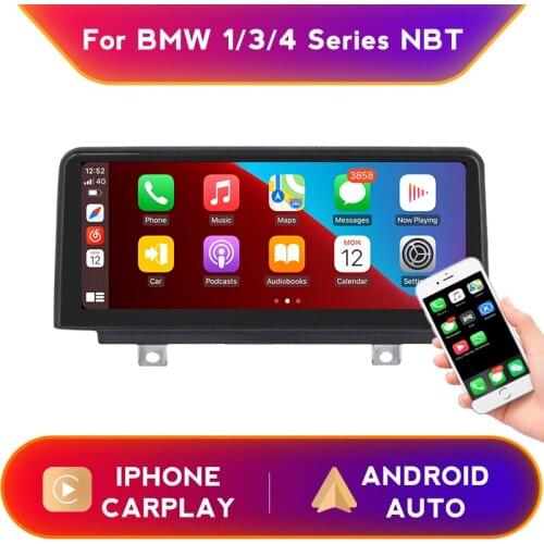 For BMW 1 3 Series F20 F21 F30 F31 F32 F33 F34 F36 NBT System OEM HD Screen Upgrade Car Radio Android Auto Wireless Carplay