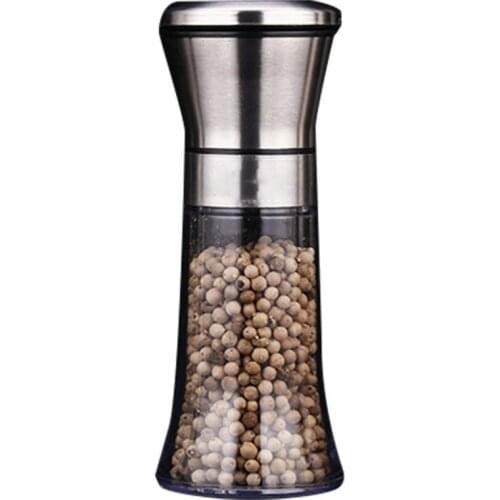 Spice Crusher Large Capacity Good Seal Performance Stainless Steel Lightweight Durable Manual Spice Crusher Kitchen Tools