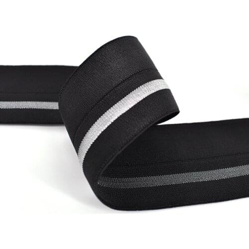 Gold and silver edge silk thickening imported elastic folding double tight underwear gauze edging belt belt clothing accessories