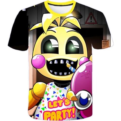 2021 New Summer Boys and Girls Cartoon 3D Printing T-shirt Childrens Fashion Street Clothing Comics Anime Movie T-shirt Childre