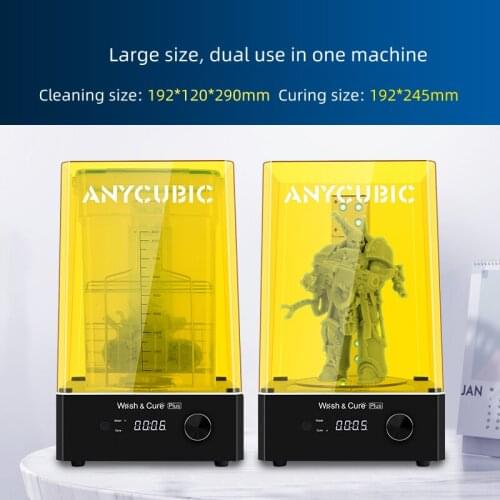 Curing cleaning machine household light curing 3d printer special treatment curing cleaning two-in-one