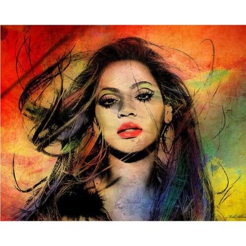 New Diy Diamond Painting Cross Stitch Music Superstar Diamond Embroidery Puzzle 5D Mosaic Picture Rhinestones decoration P1164