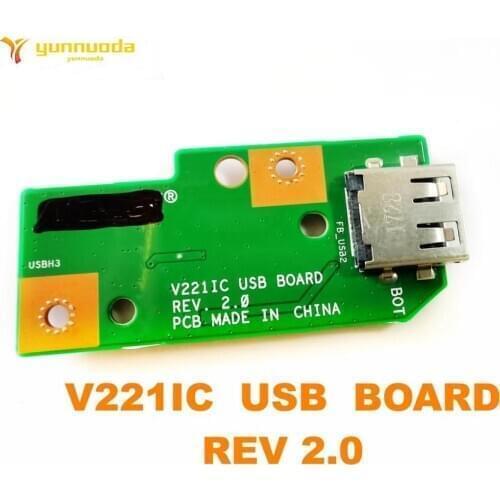 Original for ASUS V221IC USB BOARD REV 2.0 tested good free shipping