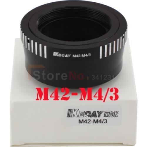 KECAY M42-M4/3 lens adapter Ring M42 Lens to for Micro 4/3 Adapter GF1 GF2 GF3 G2 G3 GH2 E-P3 P2 PL3 E-P1 / E-P2 / E-P3 / E-PL1