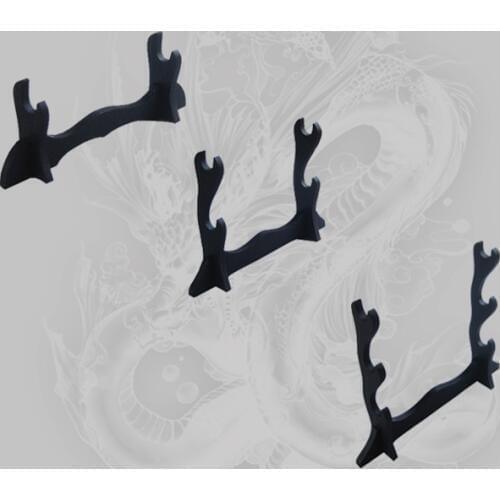 Samurai Sword Stand Wooden Material Black Opacque Lacquered Painting With Cheap Price for Katana/Wakizashi/Tanto Display