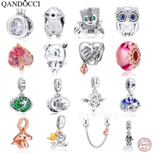 QANDOCCI Silver Beads