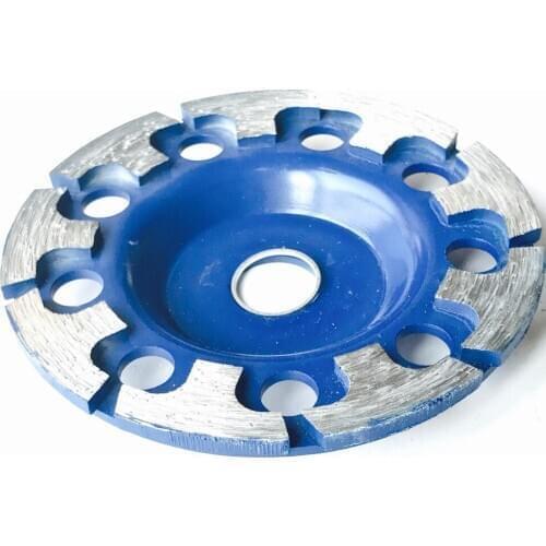 Free shipping of 1PC high quality cold pressed 125*22.23*5MM T segmented wheel for grinding marble/granite/ceramic/tile concrete