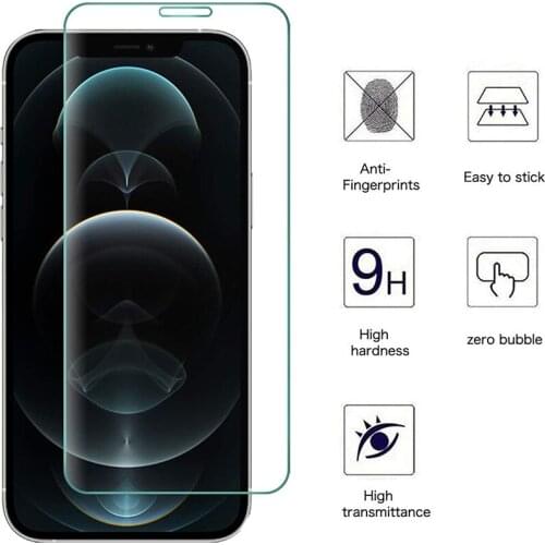 9H Tempered Protective Glass For iPhone 11 12 Pro XR X XS Max Screen Protector Film on iPhone 7 6 8 6s Plus 5 5S SE 2020 Glass