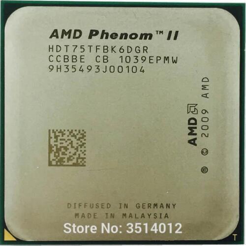 AMD Phenom II X6 1075T 1075 3.0 GHz Six-Core CPU Processor HDT75TFBK6DGR Socket AM3