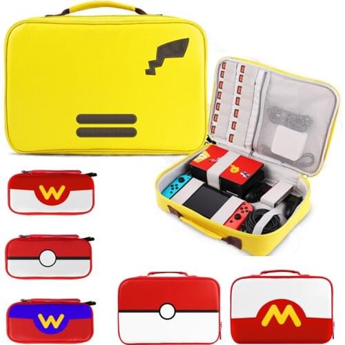 Switch Bag Waterproof Storage Case Pouch Nintend Switch NS Console Portable Travel Carrying Protective Cover Game Accessories