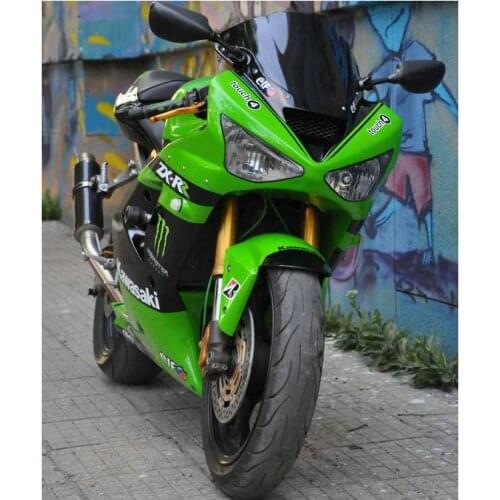 Windscreen For 2003 2004 Kawasaki Ninja 636 ZX6R ZX-6R ZX 6R 03 04 Wind Screen Deflectors Windshield