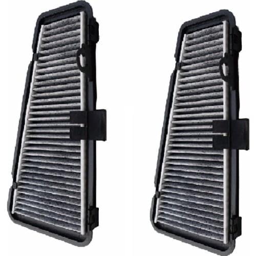 Cabin Air Filter for Audi A4 B8/Q5 8R/A5 8T 8F S5/External Air Conditioning Filter Core+Alone Grid Oem 8KD819439/8KD819441