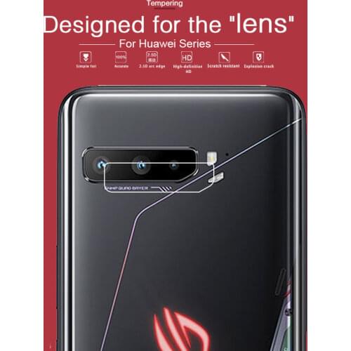 Rear Camera Lens Tempered Glass For Asus ZenFone 7 Pro ROG Phone 3 III ZS670KS ZS671KS Camera Film Cover With Cleaning Tools