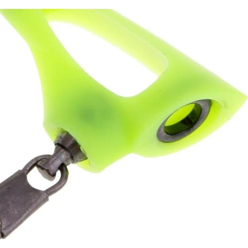 2pcs Durable Fishing Line Sinker Slider Fishing Swivel Interlock Snap Tackle