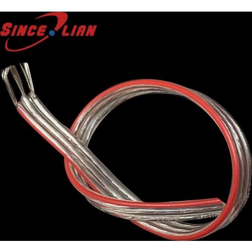 3pin clear parelell cable, Tin-pated copper 22AWG, PVC insulated wire, Electronic cable, LED pvc insulated lucidity Line