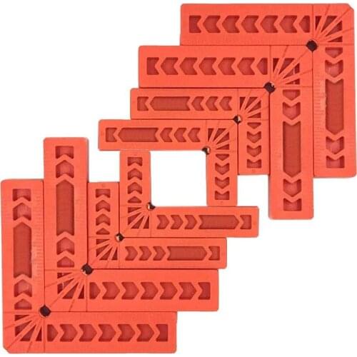 8Pcs Positioning Squares For Woodworking, 90 Degree Corner Right Angle Clamps Carpenter Corner Clamping Square Tool