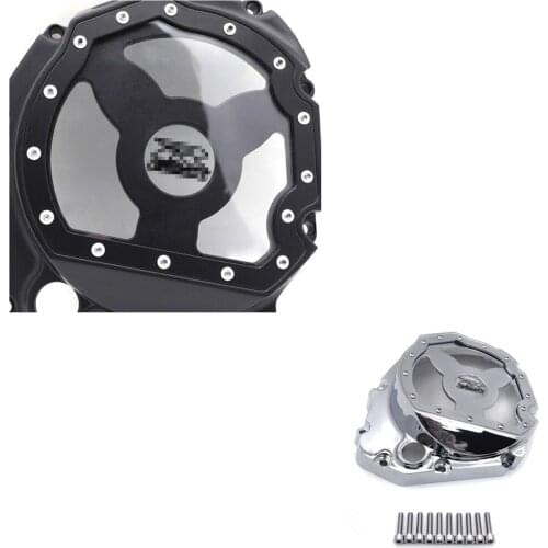Free Shipping Engine Cluctch Cover For Suzuki GSXR 600 1000 2001-2005 GSX-R 750 Aftermarket Motorcycle Parts Black
