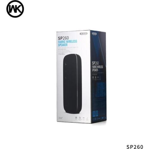 V5.0 Bluetooth speaker fabric metal frame HD stereo smart audio splash water SP260