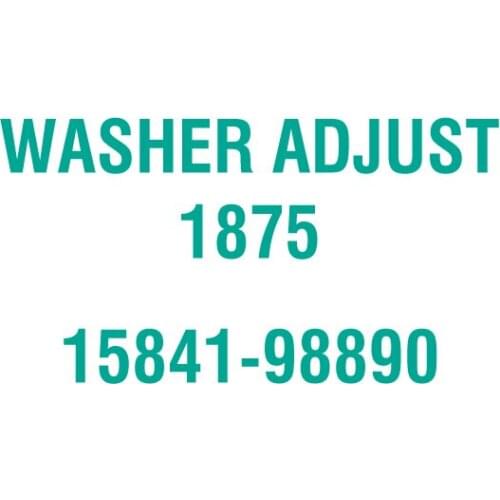 For Kubota 15841-98890 WASHER ADJUST 1875