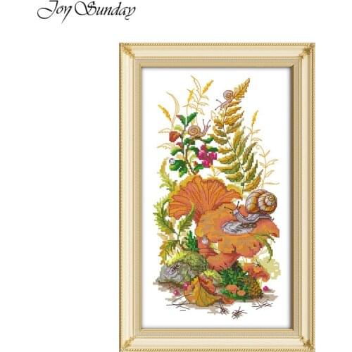 Joy Sunday Cross Stitch Kits Printed Canvas Animals Patterns DMC 11CT 14CT Cotton Thread Painting DIY Needlework Embroidery Kits