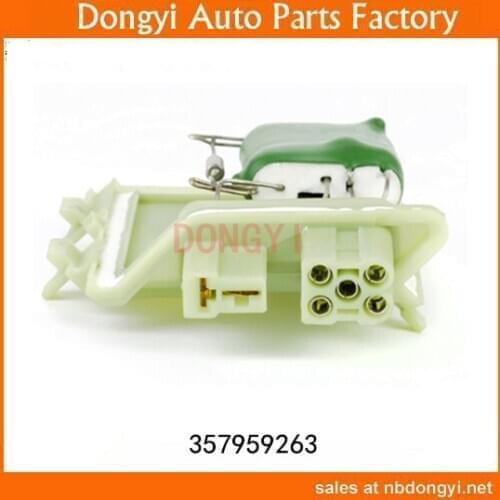 Blower Motor Resistor Assembly For 357959263