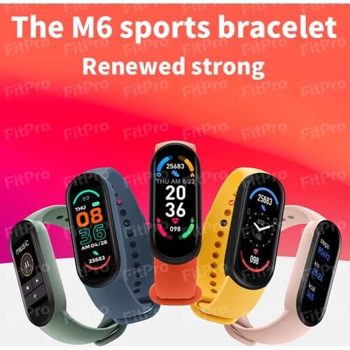 Smart Band M6 Smart Watch Men Women Heart Rate Monitor Blood Pressure Fitness Tracker Smartwatch Smartband Clock For Xiaomi iOS