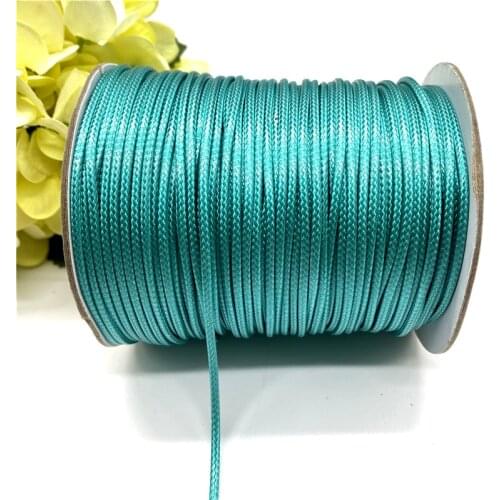 0.8/1.0/1.5/2.0mm Waxed Cotton Cord Waxed Thread Cord String Rope For Jewelry Making DIY Bracelet Necklace Accessories #15