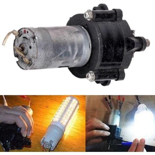 2019 Latest Wind DC Generator Hand Dynamo Hydraulic Test 5v/6v/12v/24v 1500mA 20W Motor For Electrical Tools