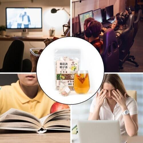 250g=50bagx5g Chrysanthemum/cassia/osmanthus/honeysuckle Improving Fat Diet Pressure/slimming Eyesight/reducing Tea Of Tea D6Y7