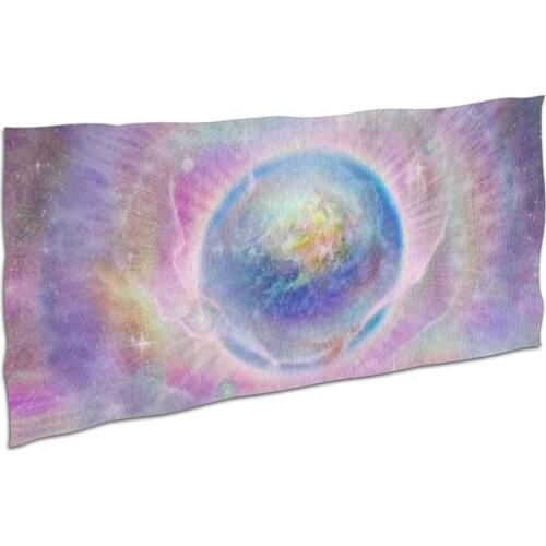 Printed quick drying magic bath towel 160 * 80cm earth fashion Yoga towel beach towel Large Sports Towel Gift