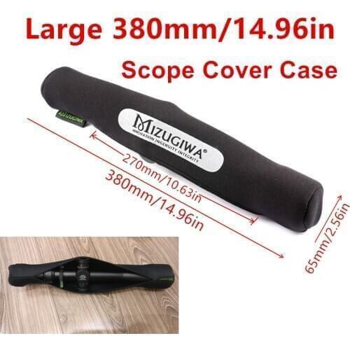 Rifle Scope Covers 340mm / 380mm Gun Rifle Hunting Accessories Riflescope Neoprene Protect Scope Cover Caza Riflescope Cover Gun
