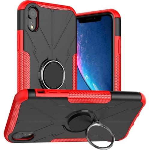 4 in 1 Magnetic Ring Case For iPhone XS Max X S XR Shockproof Armor Car Holder Back Cover For iPhone X Case iPhone XS Case Funda