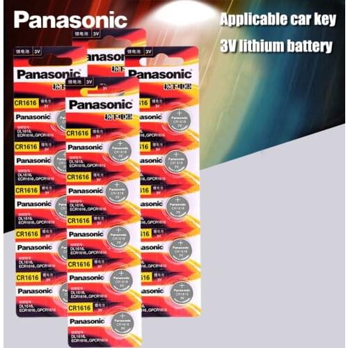 CR1616 20PCS Button Cell Coin Batteries Panasonic 100% Original cr 1616 3V Lithium Battery DL1616 ECR1616 LM1616