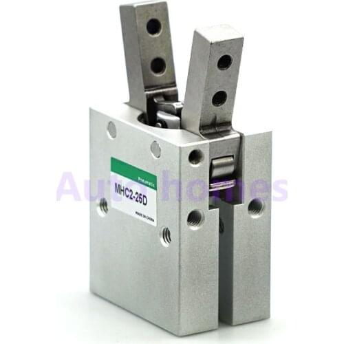 Double/single acting pneumatic gripper bore 10/16/20/25mm MHC2-10/16/20/25DS