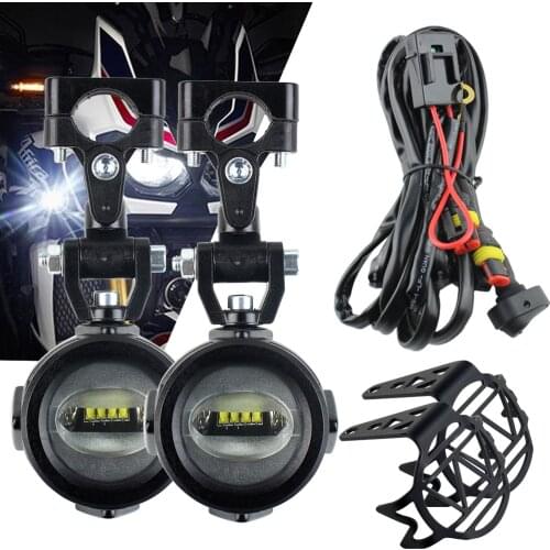 Auxiliary Lights for BMW R1200 gs Motorcycle 40W 6000K Spot Driving Fog Lamps For BMW R1200GS F800GS F700GS F650 K1600