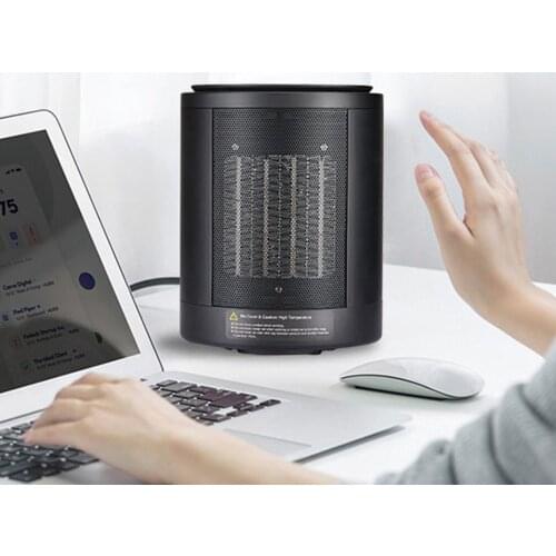 Compact Space Heater 1500W Ceramic Heater for Home Dormitory Office Bedroom Garage Indoor Use