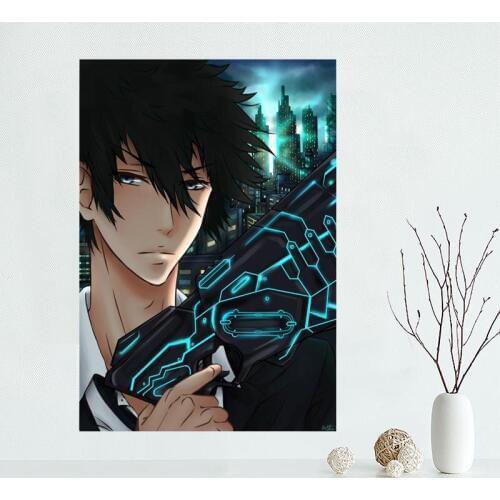 Nice Custom PSYCHO PASS Canvas Poster Print painting Art Wall Silk Poster cloth print Fabric Poster Y.137