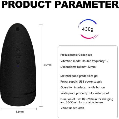 Original Rubber Vagina Masturbation Tools Vacuum Sex Machine for Men Automatic Realistic Vagina Silicone Artificial Adult Toy C7