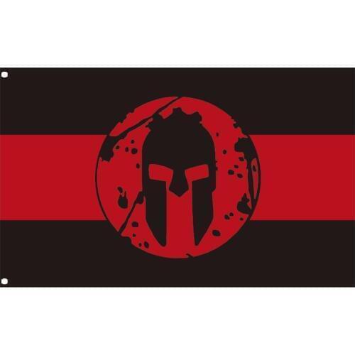 Spartan race Flag for decoration spartan flag polyester banner 90*150cm/3x5FT