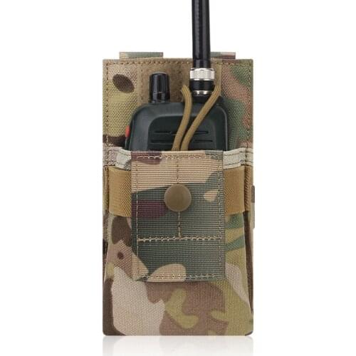 Tactical walkie-talkie bag field radio call Molle Radio Pouch universal MOLLE bag