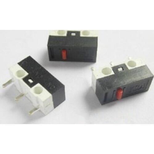 10PCS Tact Micro Mouse Switch Mini Tripod Rectangular Micro Switch