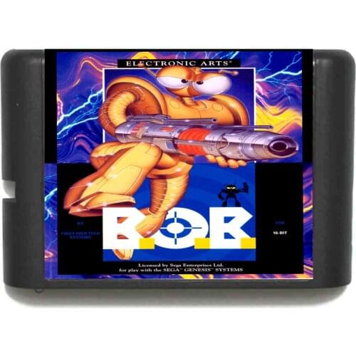 B.O.B 16 bit MD Game Card For Sega Mega Drive For Genesis